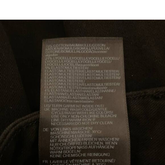 NYDJ Curves 360 Women's Bermuda Side-Slit Shorts Size 0 Black NWT - Picture 6 of 6